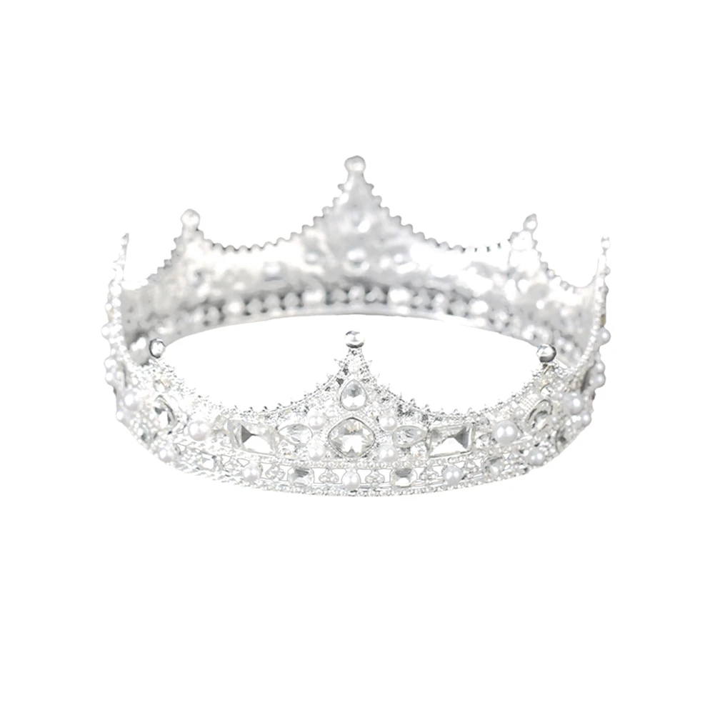 

Bridal Tiaras Tiaras for Women - Baroque Vintage Rhinestone Crystal Tiaras for Women Tiaras for Theater Balls