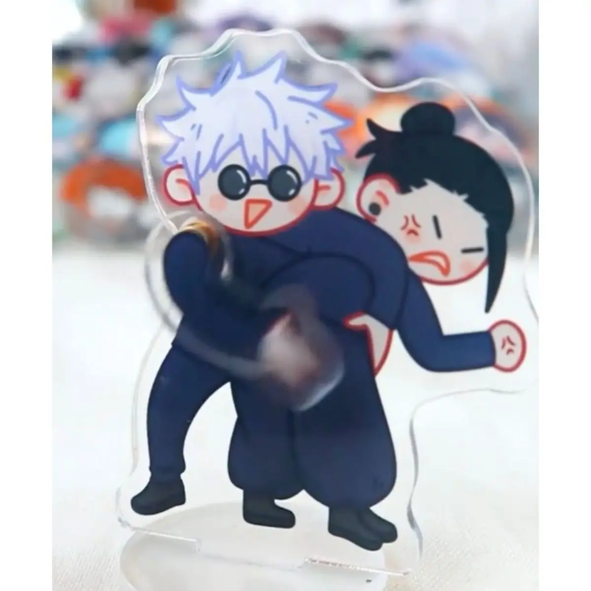 Gojo Satoru Spanking ягодицы акриловая подставка Geto Suguru Смешные фигурки Display JJK аниме