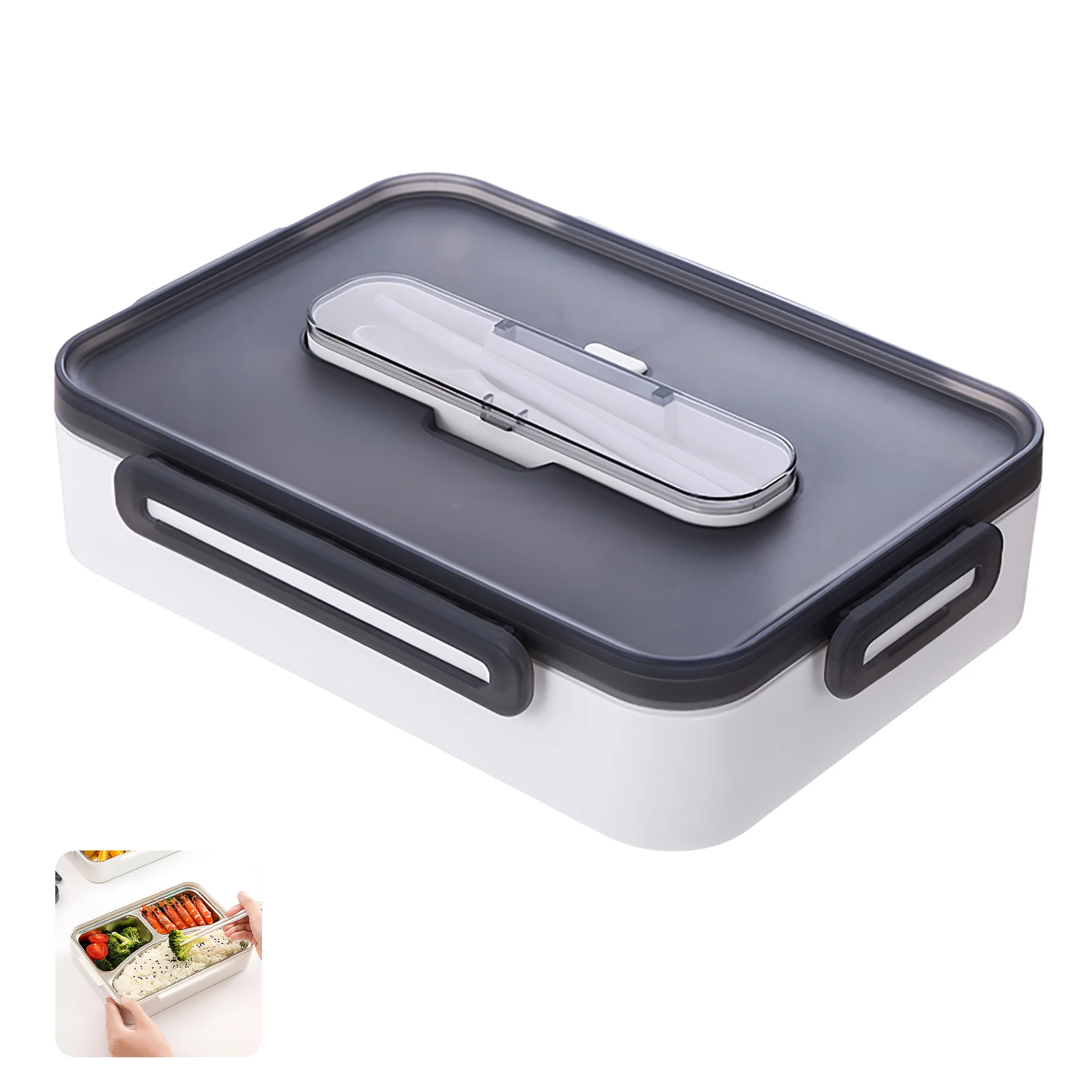 

Insulated Lunch Box Leak-proof Lunch Case Lunch Container Heating Lunch Box for Home Office School Picnic