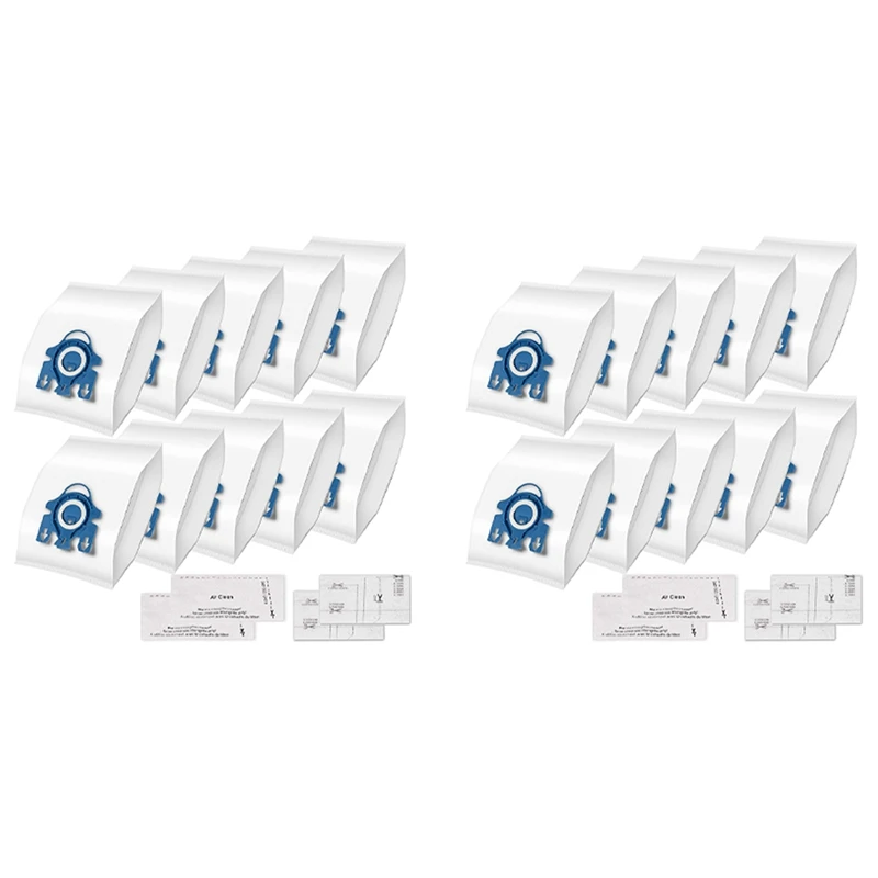 

20X Dust Bags For Miele GN Vacuum Cleaner Complete C3, Complete C2, Classic C1, S400, S600, S800 Vacuum Bags Hoover Bags