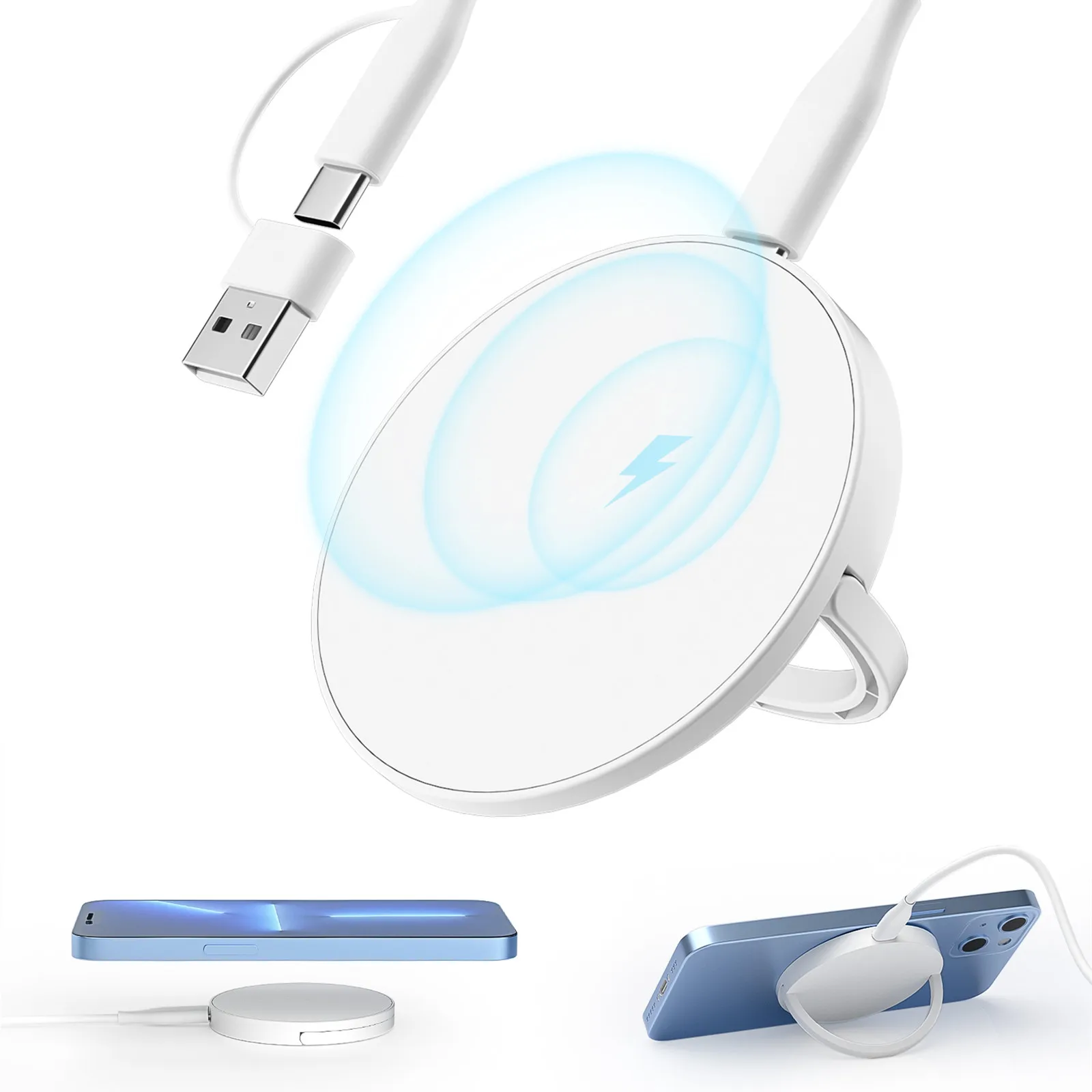 Магнитное Беспроводное зарядное устройство Qi беспроводная зарядная площадка