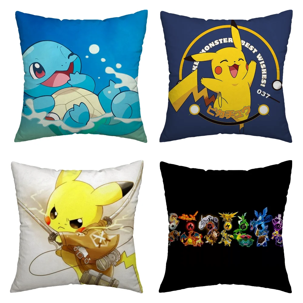 Наволочки для диванных подушек в виде покемона