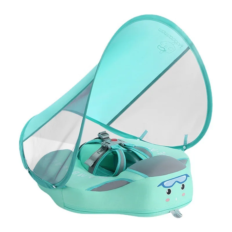 

Mambobaby Solid Non-inflatable Newborn Baby Waist Float Lying Swimming Ring Pool Toys Swim Ring Swim Trainer For Infant Swimmers