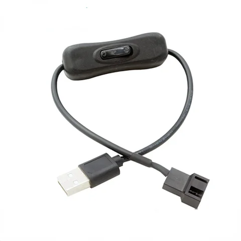 Кабель-адаптер USB на 4-контактный вентилятор
