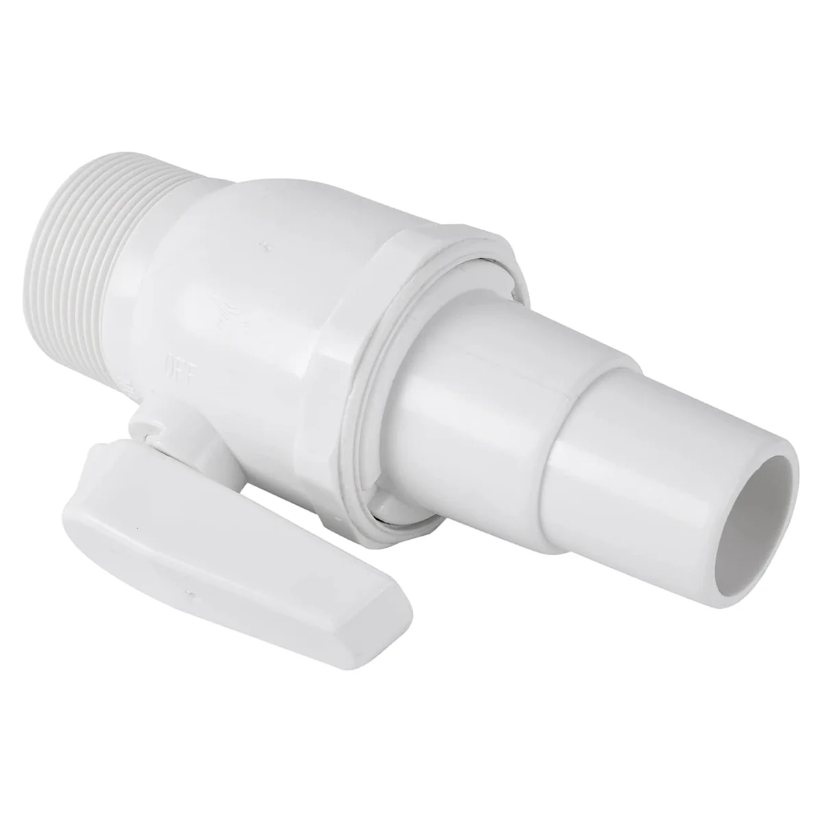 

2-сторонний шаровой клапан Econoline 1,5 дюйма MIP X 1,5 дюйма-1,25 дюйма для фильтра бассейн Hayward PN. Некоррозионный клапан SP0729