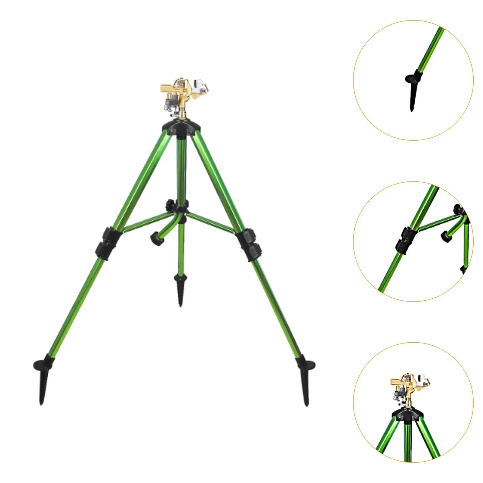 Автоматический вращающийся на 360 градусов спринклер-штатив спринклер латунная