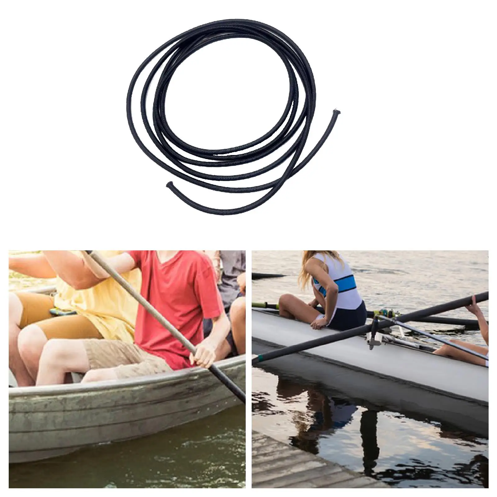 Эластичная веревка для гребного тренажера сменный силиконовый ремень