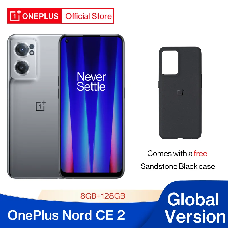 World Premiere OnePlus Nord CE 2 CE2 5G Smartphone 8GB 128GB Mobile Phones 65W Fast Charge MTK Dimensity 900 Android 64MP