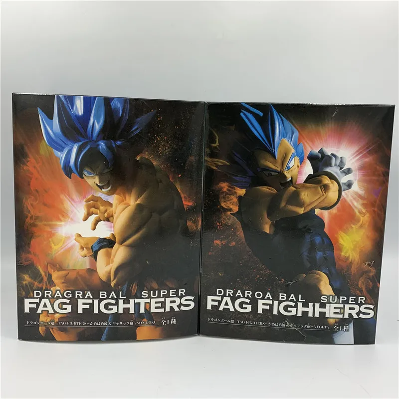 Фигурка из аниме Драконий жемчуг Z Goku Vegeta Super Saiyan экшн-фигурка ПВХ темно-синего
