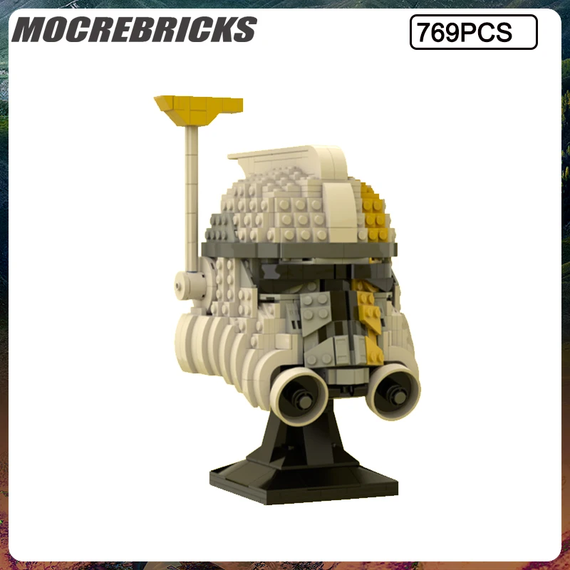 

Space War Helmet Series Human Cloning Soldier Building Blocks Model DIY Bricks Children's Educational Toys Gift MOC-85247