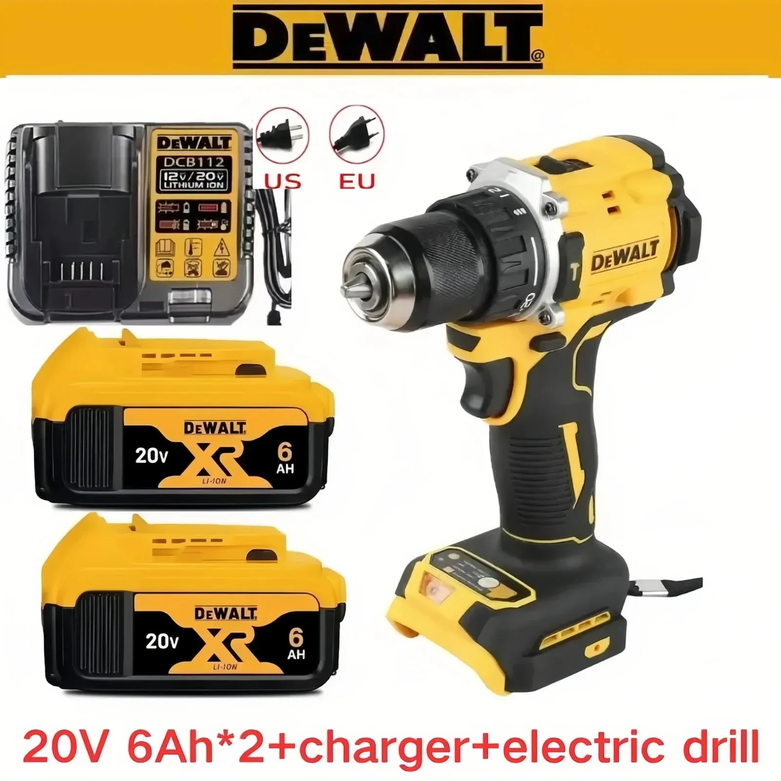 

Беспроводной шуруповерт DEWALT DCD805 20В