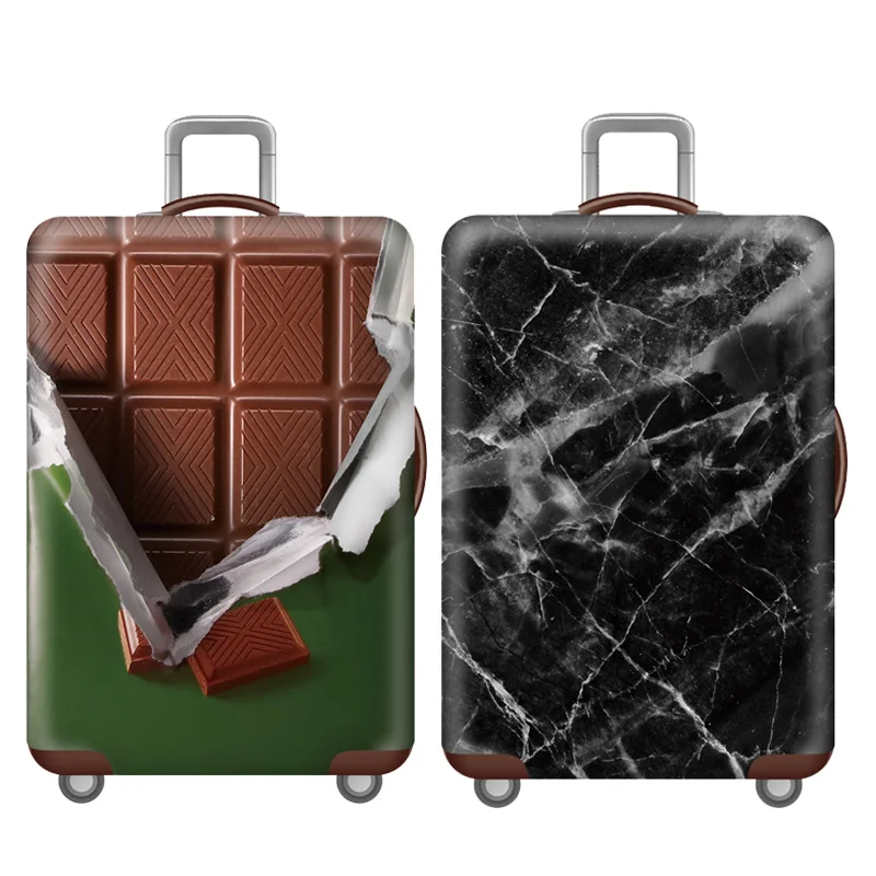 Thicken Luggage Cover Elastic Fabric Luggage Protective Covers Travel Accessories Suitable For 18-32 inch Trolley Case Cover