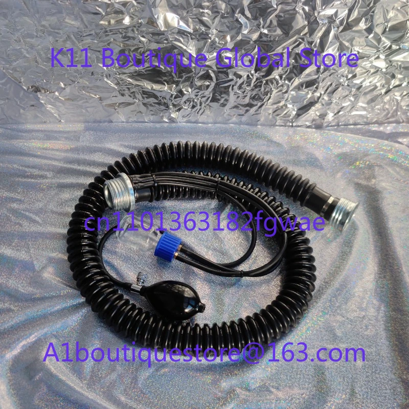 

Металлический соединитель катетера для противогаза