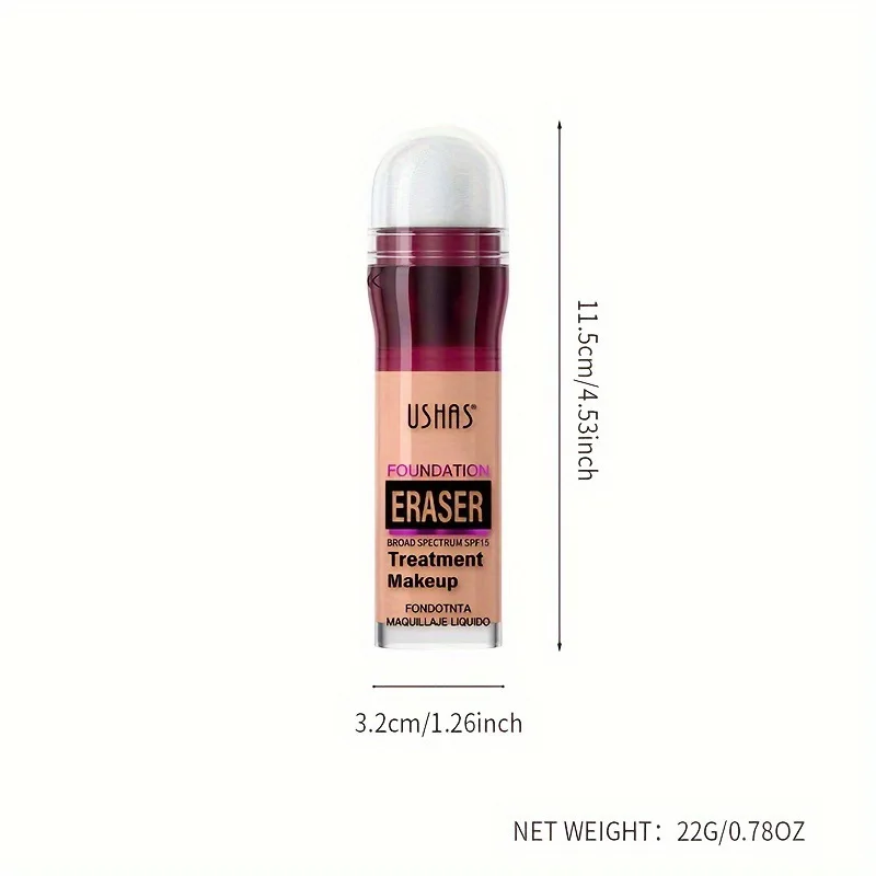 USHAS Жидкий Консилер Похожий На Спонж Долговечная Увлажняющая Основа Для Темных