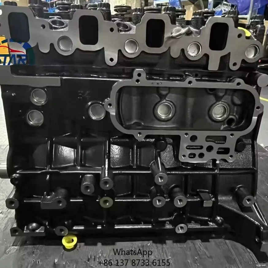 Фото Двигатель в сборе (Long Block) 2026JT JTA J2 для Kia K2700 Pregio Besta Bongo Rocsta Frontier K2500, для Hyundai Grace №1