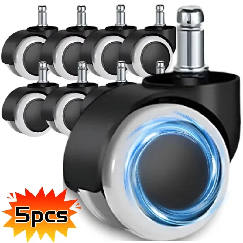 Универсальное колесо для стула сменные мягкие бесшумные колесики рабочего