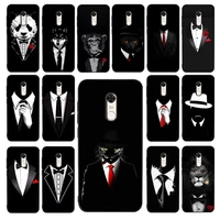maiyaca shirt and tie man phone case for redmi 5 6 7 8 9 a 5plus k20 4x 6 cover