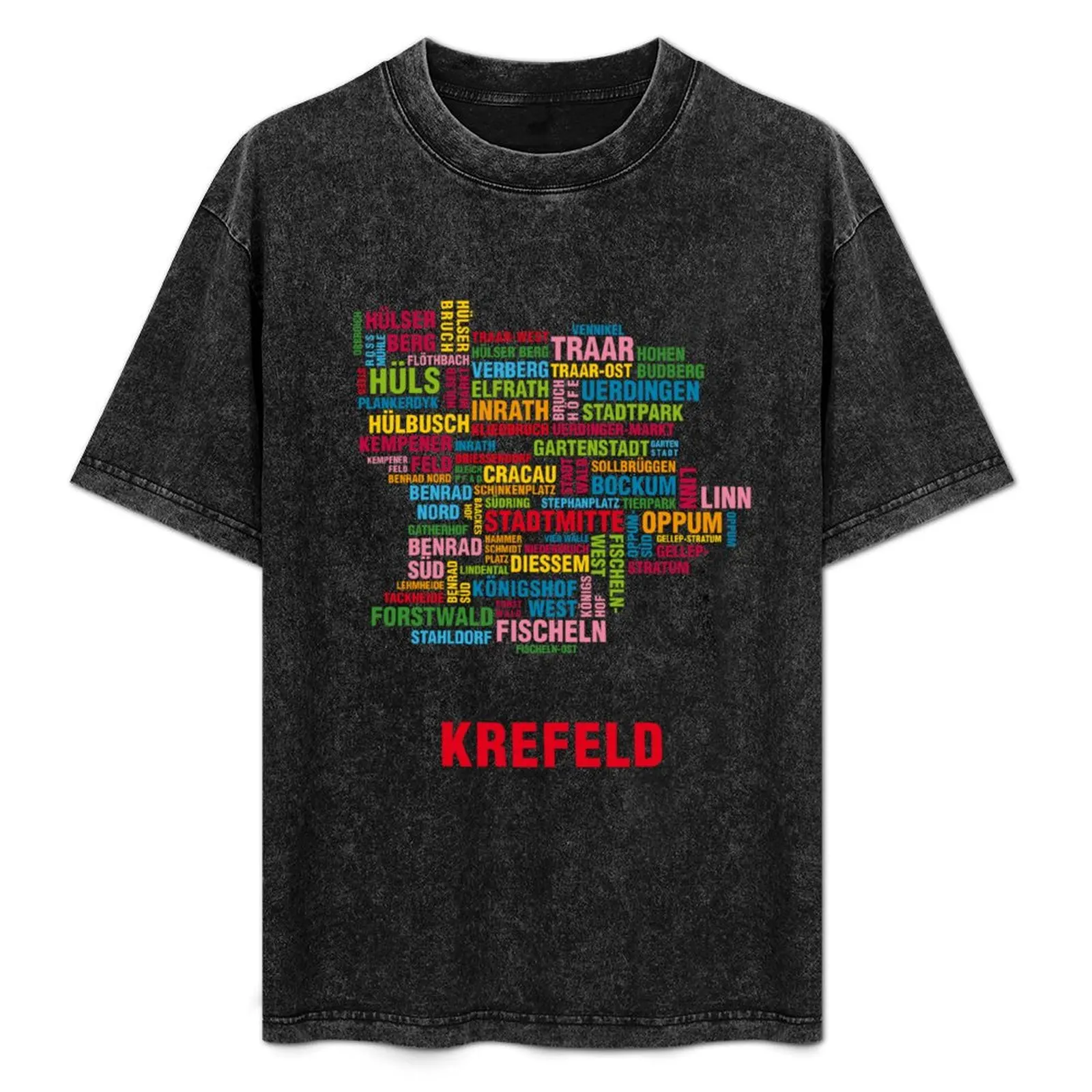 Футболка Krefeld с буквенным местом для мальчиков белая тяжелая мужская