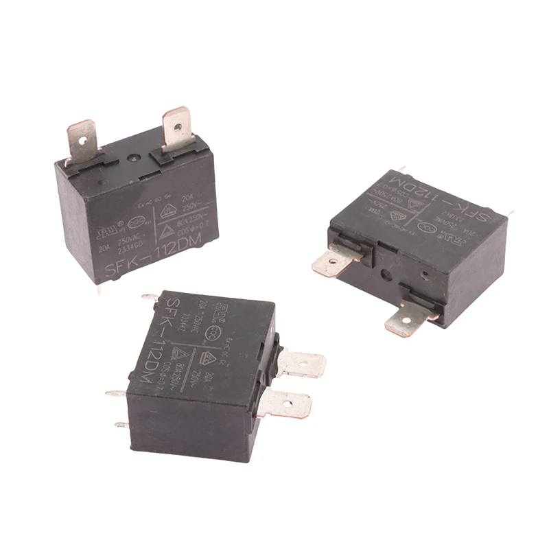 1/5 шт. SFK-112DM-12VDC 20A 250VAC 4 контакта водонагреватель микроволновая печь реле