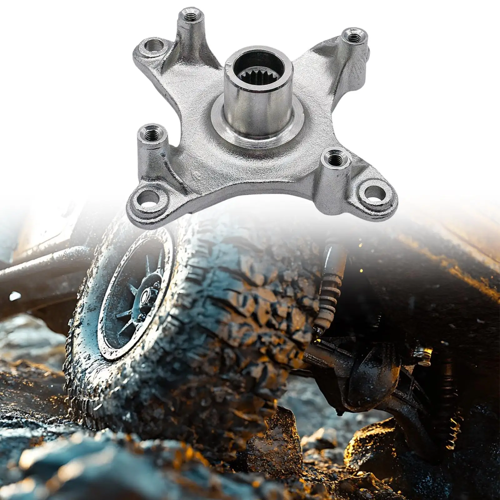 Задняя ступица 5135546 Прочный практичный простой в использовании металл для Polaris