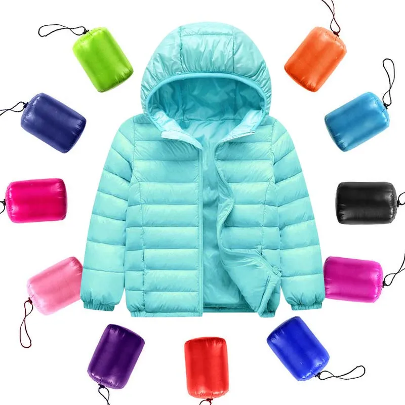 2022 nuova moda giacche per bambini giacche ragazzi ragazze autunno caldo piumino cappotti con cappuccio adolescenti Parka giacche invernali per bambini 3-12