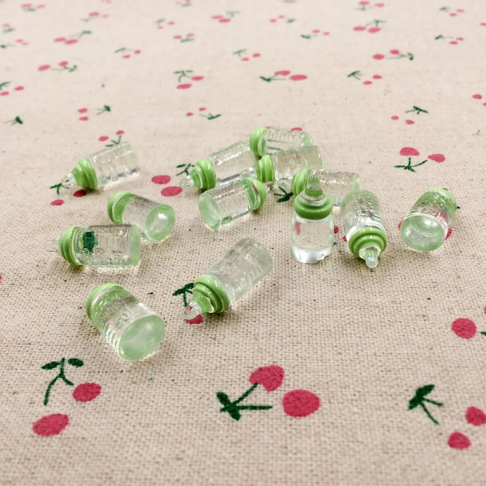 Бутылочка для кормления из смолы 22 мм 10 шт. | Дом и сад