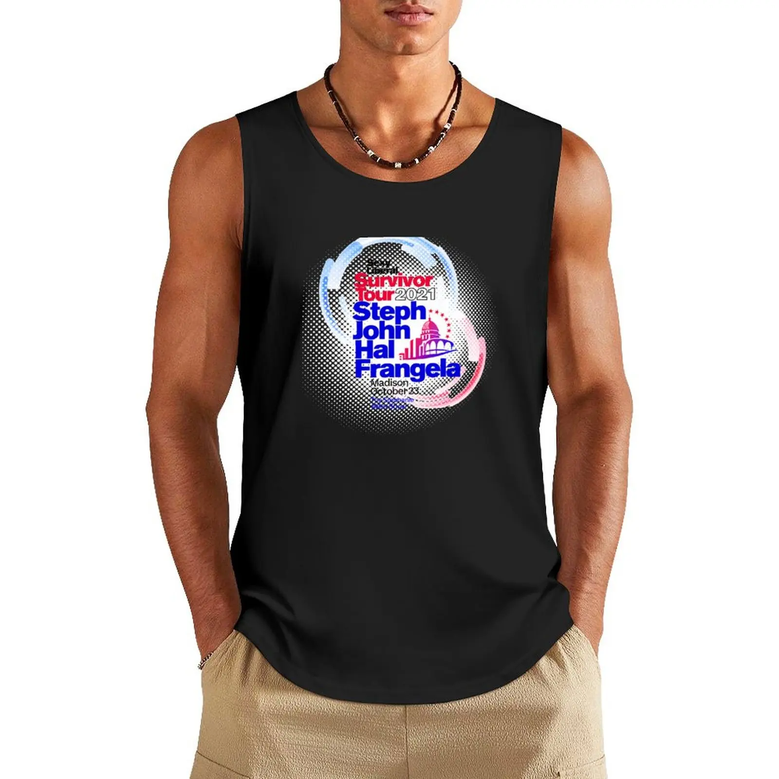 Майка для пикантных свободных выживших Tour Madison-2021 спортивный жилет мужской