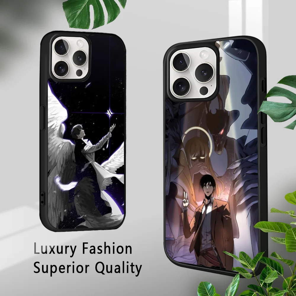 O-Omniscient Reader V-Viewpoint Phone Case For iPhone 16 15 14 13 12 11 Pro Xs Max Mini Plus Celulares Hard Funda