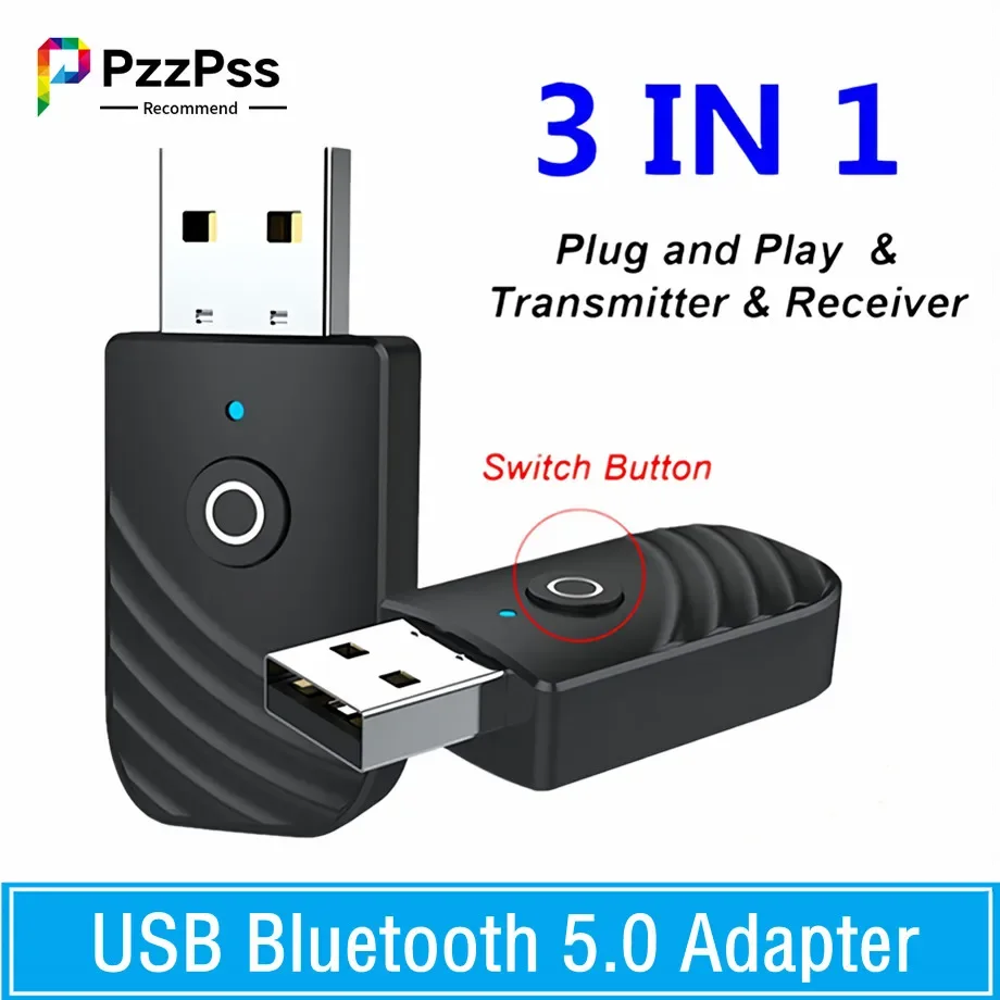 USB Bluetooth-адаптер PzzPss 3 в 1