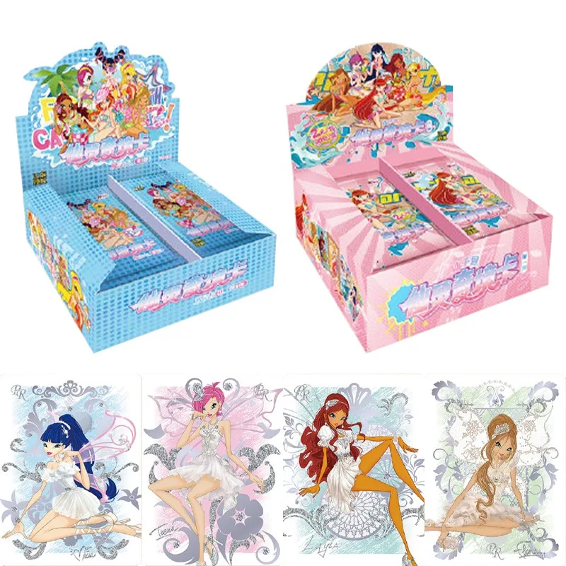 Натуральная карта Winx Club волшебная сумка сказочная карты Fairy Wonderland Bloom Stella Flora