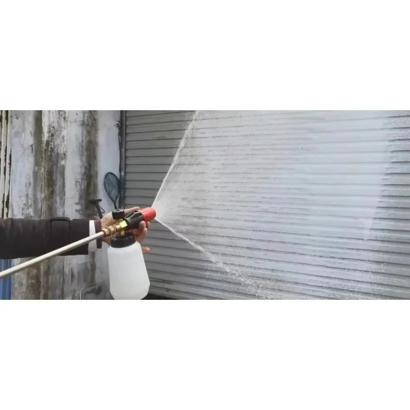Фото Super Lyr Karcher K Series 4350PSI Пистолет-распылитель для пены высокого давления для мойки автомобилей с 5 насадками Адаптер M22-14 1/4 Быстроразъемное соединение Interfa №2