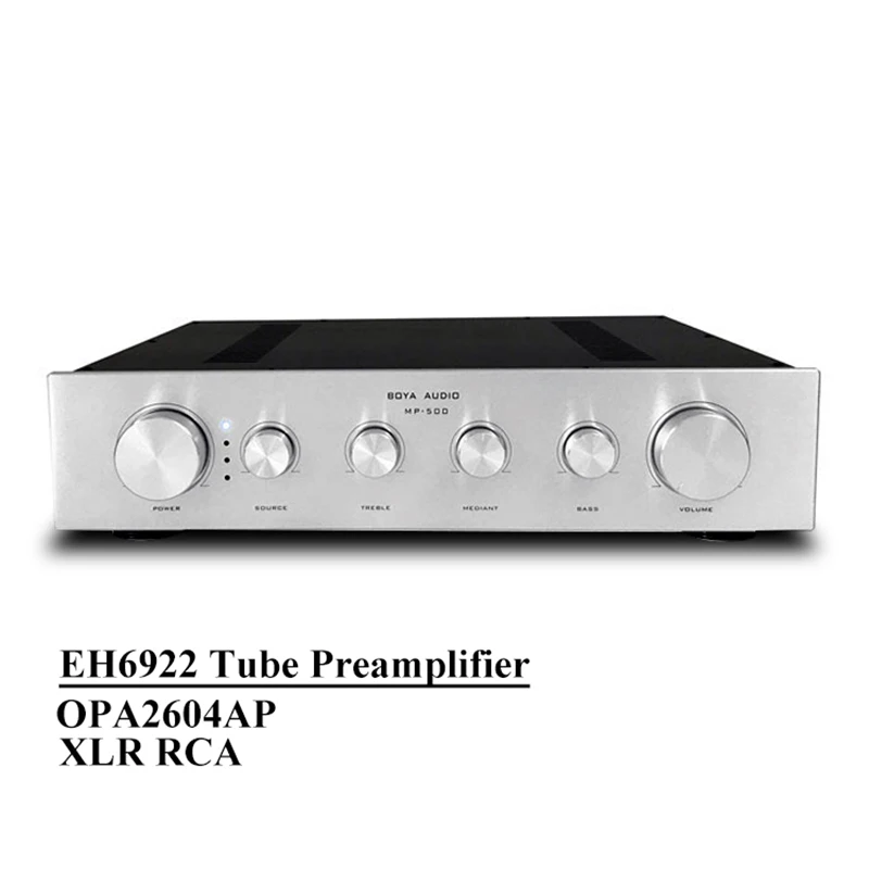 

EH 6922 Vacuum Tube Preamplifier with Tone Balance XLR Beautiful Sound OPA2604AP HIFI Audio Amplifier