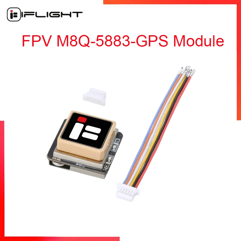 

iFlight FPV M8Q-5883-GPS Module V2.0 integrate Compass module QMC5883L Built-in TCXO crystal and farad capacitor for FPV drone