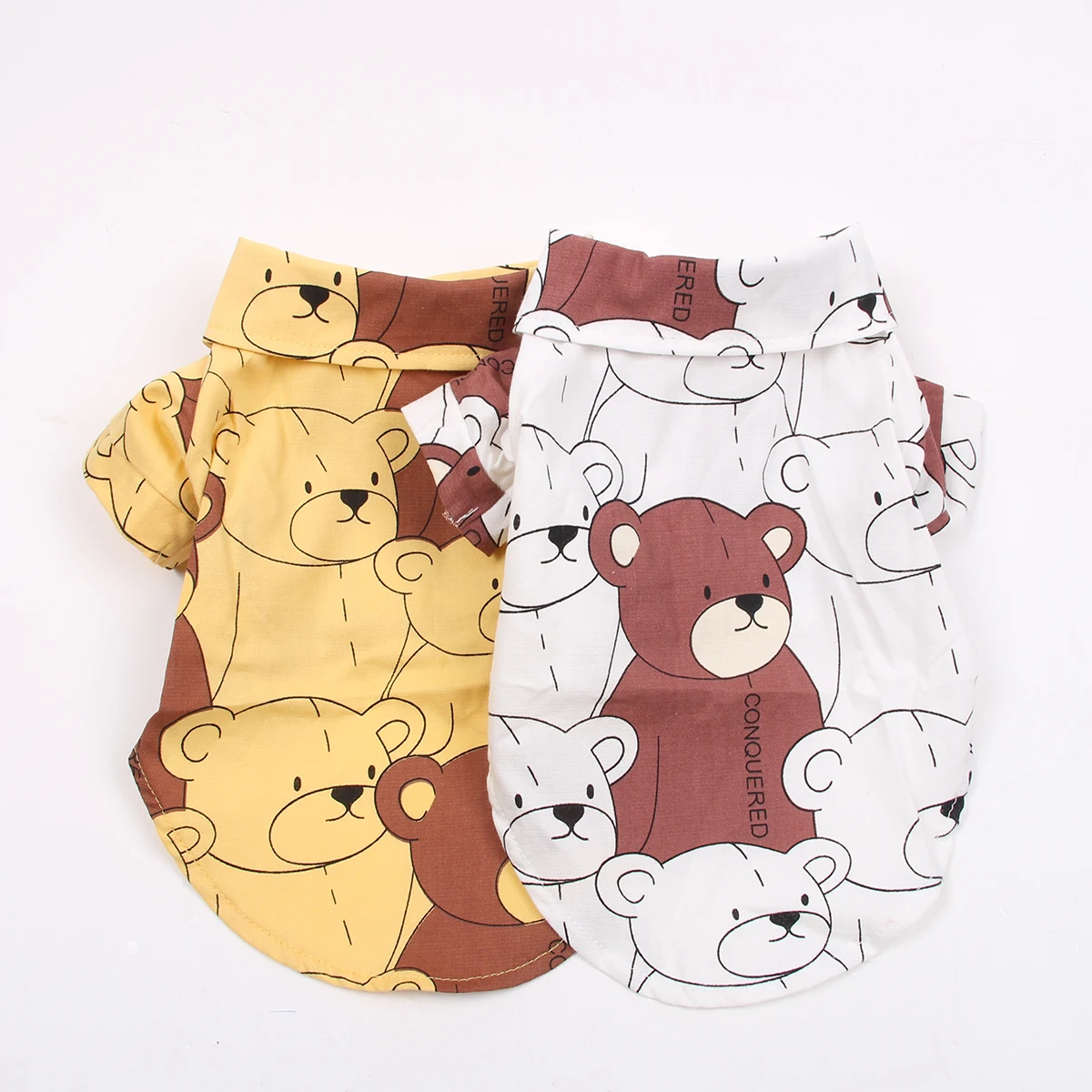 

New Dog Cat Spring/Summer Clothing Apparel Bear Design Pet Shirt Puppy Blouse