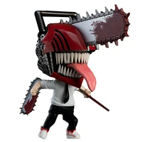 anime figures 10cm volkner fight chainsaw heart chainsaw demon fierce domineering combat status doll toys model pvc