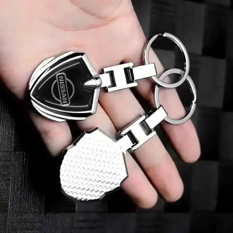 Фото Держатель для автомобильных ключей Nissan, брелок-подвеска для Tiida, Sentra, Teana, X-Trail T30, T32, Almera, Qashqai J10, J11, Leaf, Juke №1
