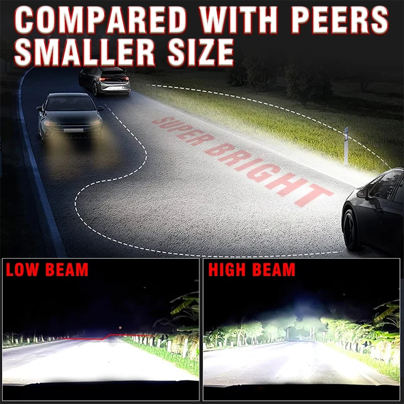 Dualvision D4S Светодиодные Автомобильные Фары Высокой Мощности Canbus D2S D2R D4R Дневные