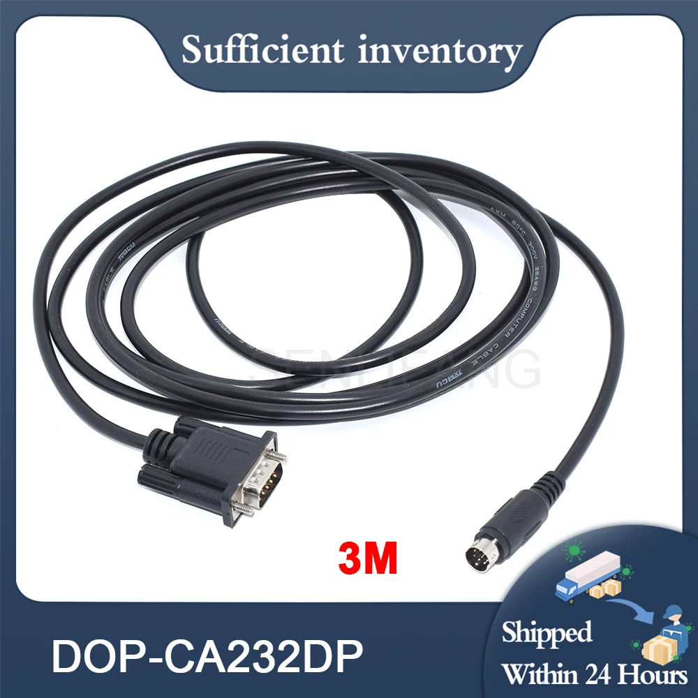 

New For Delta PLC Communication With HMI Cable Data Cable 3M