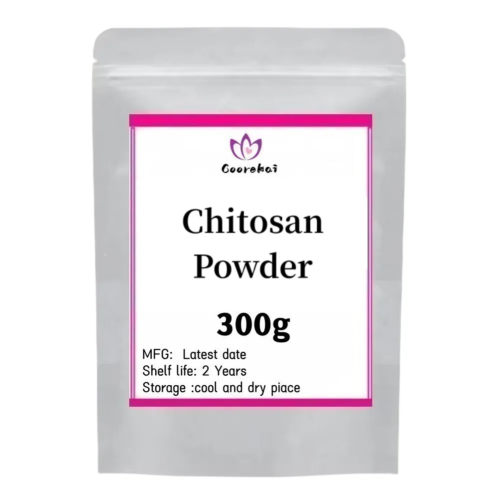 Высококачественный 50-1000 г порошок хитозана для ухода за кожей увлажняющий