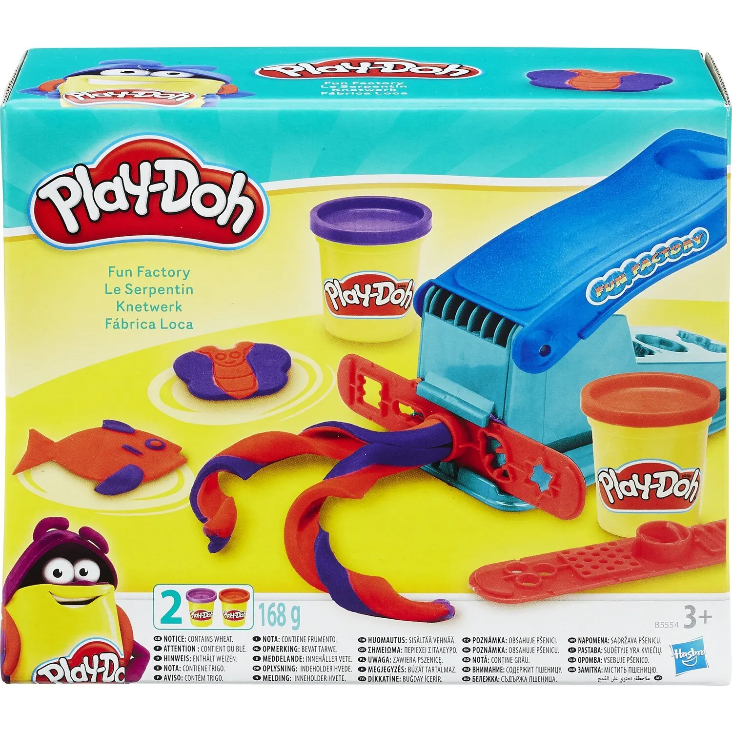 Includes 2 Color Play Dough Smart Child