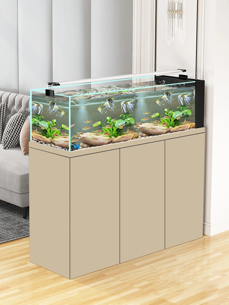 Нижний фильтр Lanshou рыбный шар экологический аквариумный ландшафт супер белый