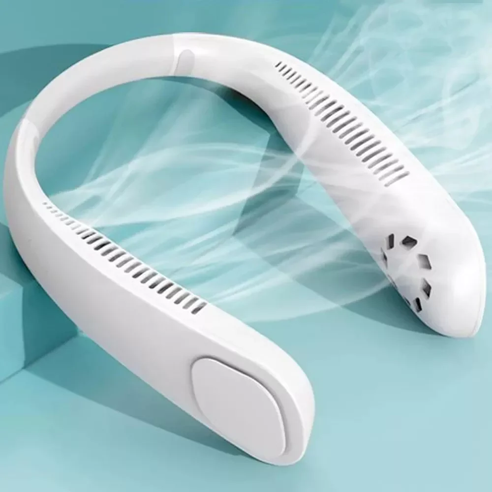 

Portable Air Cooler Neck Fan Mini Bladeless Fan USB Charging Fan Hanging Sports Fans for Home Air Conditioner Fan