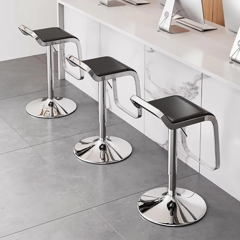 Металлический высокий табурет барные стулья скандинавские современные