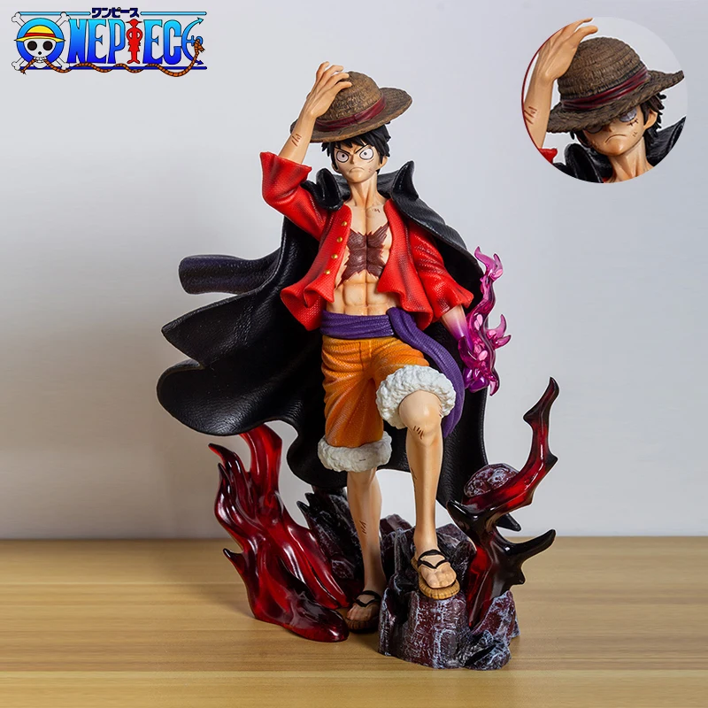 

23cm PVC Anime Luffy One Piece Figure Four Emperors Monkey D. Luffy Action Figurine Collectible Model Doll Toys Birthday gifts