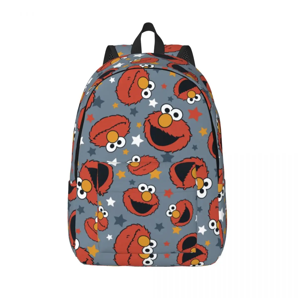 

Elmos Rules Star Cookies Monsters Backpack for Boy Girl Kids Student School Bookbag Cartoon Daypack Kindergarten Primary Bag