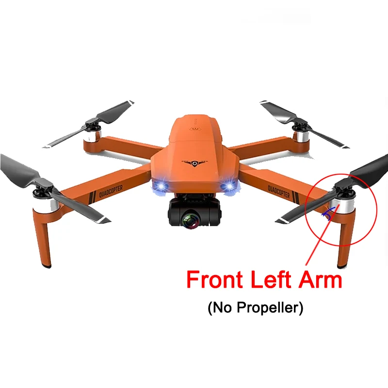 

KF102 Original Arm Spare Part KF-102 GPS RC Drone 5G Wifi Brushless Motor Quadcopter Front Rear Arm Replacement Accessory
