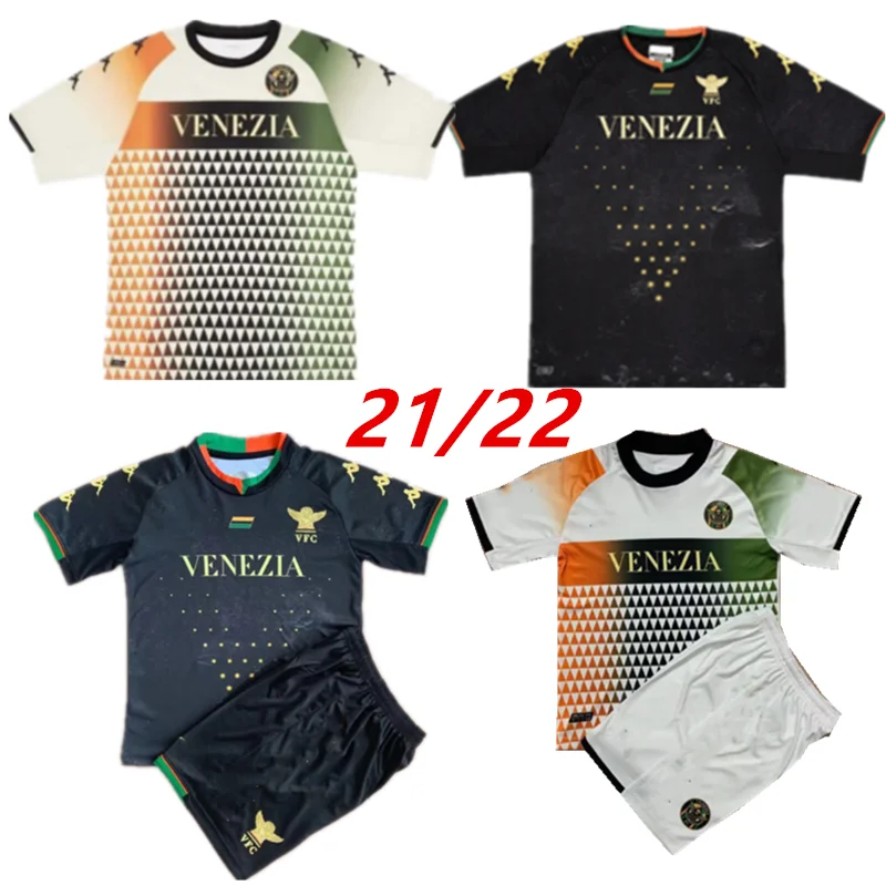 

Venice FC Soccer Jersey 2021 22 ARAMU strong MAZZOCCHI FIORDILINO Maillots De Foot JOHNSEN MARIANO Football Shirt Kit