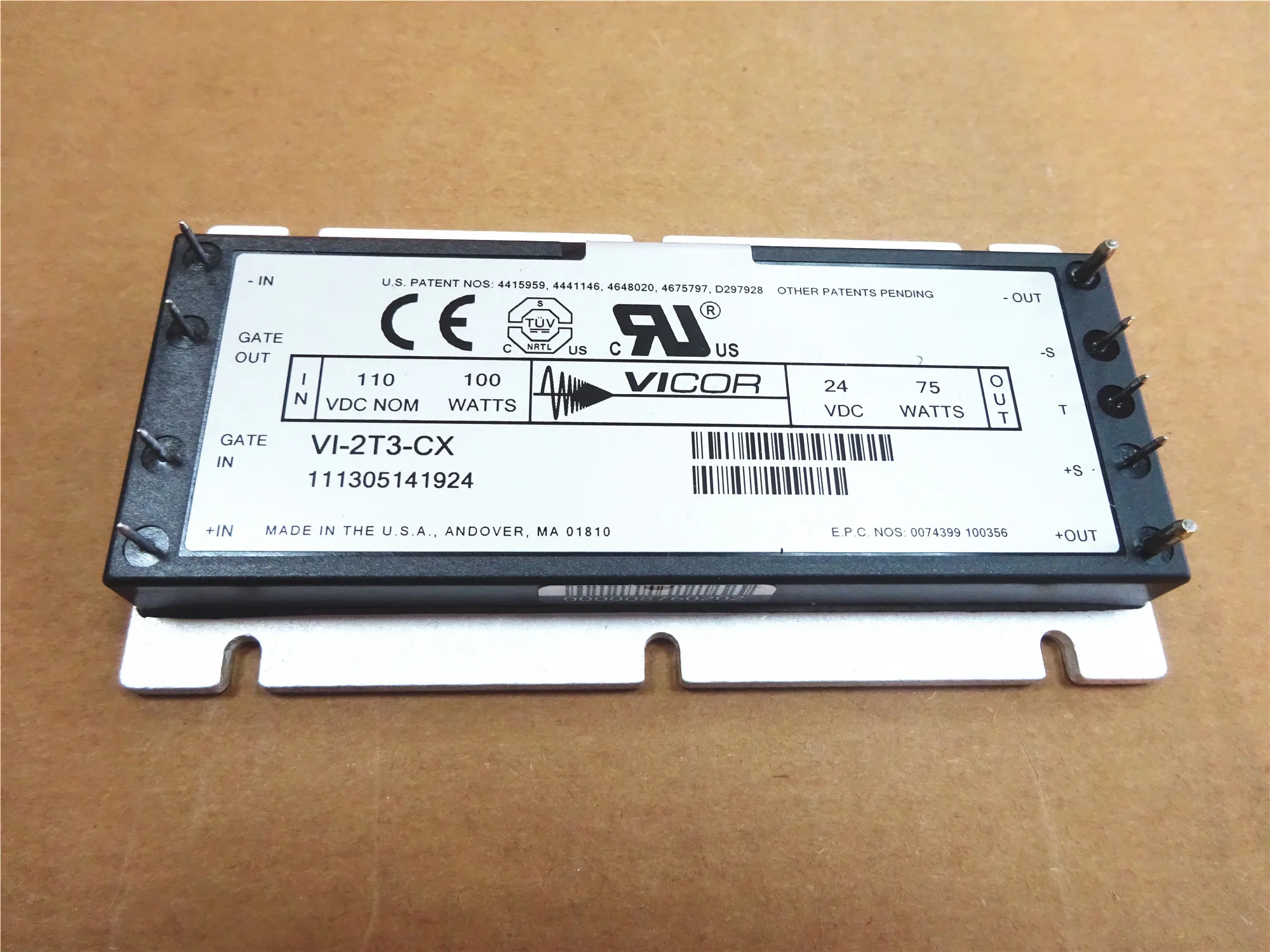 

Приблизительная деталь 10 шт. 110VDC24V75W