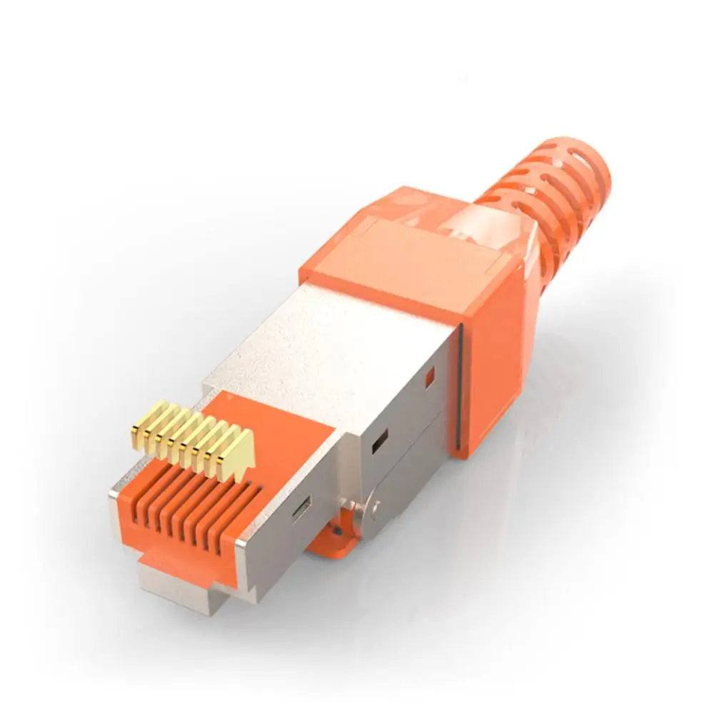 Коннектор ONTi CAT8 /CAT7 /CAT6A Rj45 инструмент бесплатно экранированный промышленный Ethernet