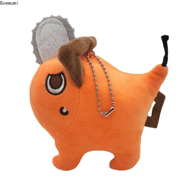 

Chainsaw Man Pochita Cosplay Cute Anime Plush Doll Key Chain Stuffed Pendant 10cm Plush Toys Keychains For Kids Christmas Gifts